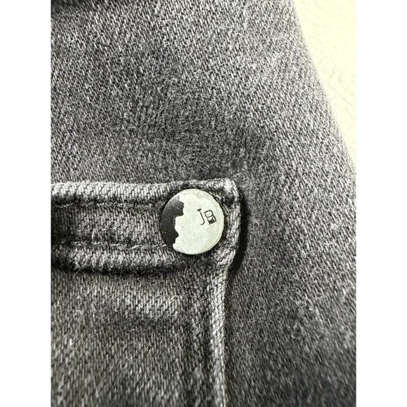 Judy Blue Womens 16W Black High Rise Skinny Jeans Raw Step Hem JB88551  32X26 - Picture 10 of 10